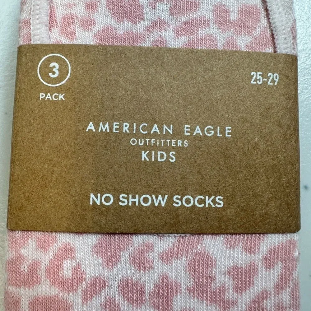 NWT American Eagle Girls Youth No Show Socks and Boy Shorts Panties - Size 16